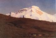 Albert Gos The Breithorn,Seen from Zermatt Sweden oil painting artist